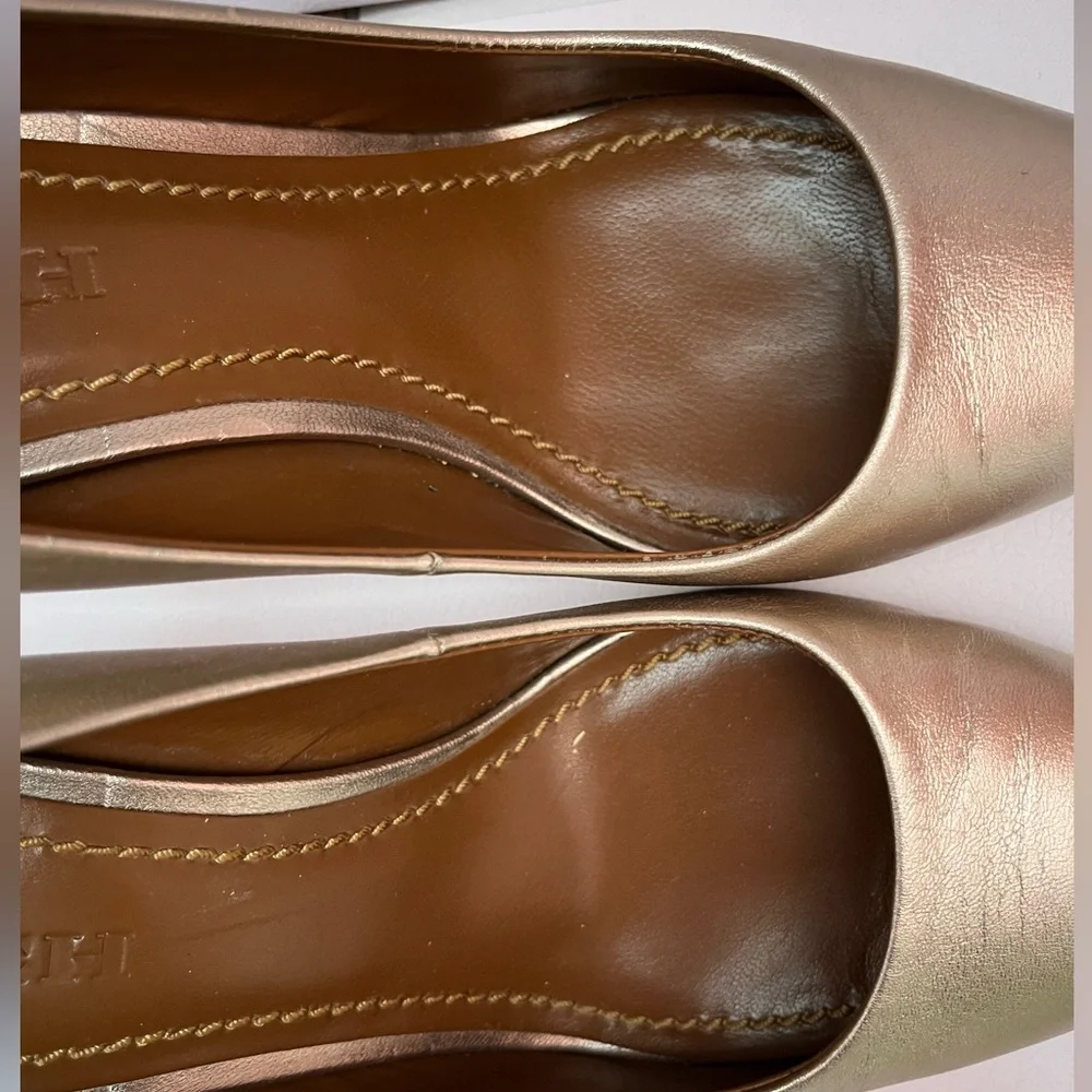 Coach gold pumps - Picture 4 of 11